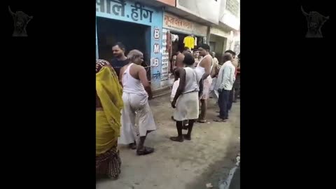 Mass Fight Over A Milk Breaks Out In Indian Village