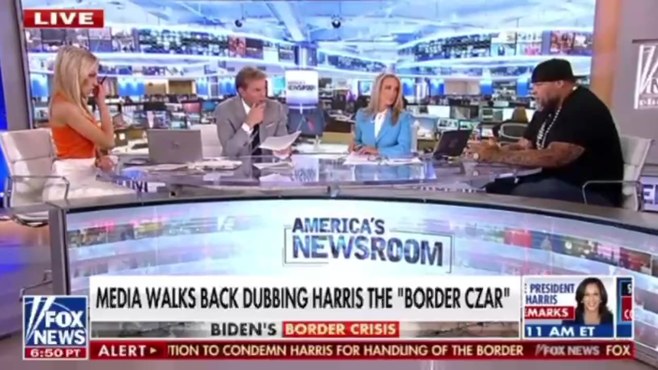 Media walks back dubbing Harris the BORDER CZAR