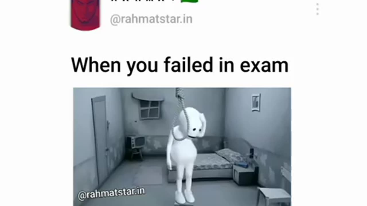 When you failed in exam 😂