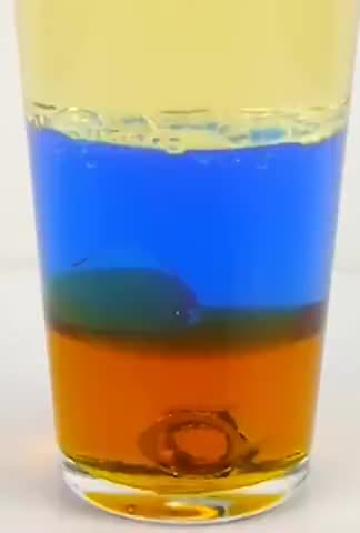 It is not gravity. It is called density