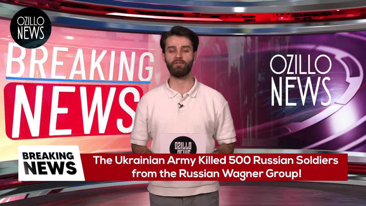 2 MINUTES AGO! The Ukrainian Army Killed 500 Russian Soldiers from the Russian Wagner Group