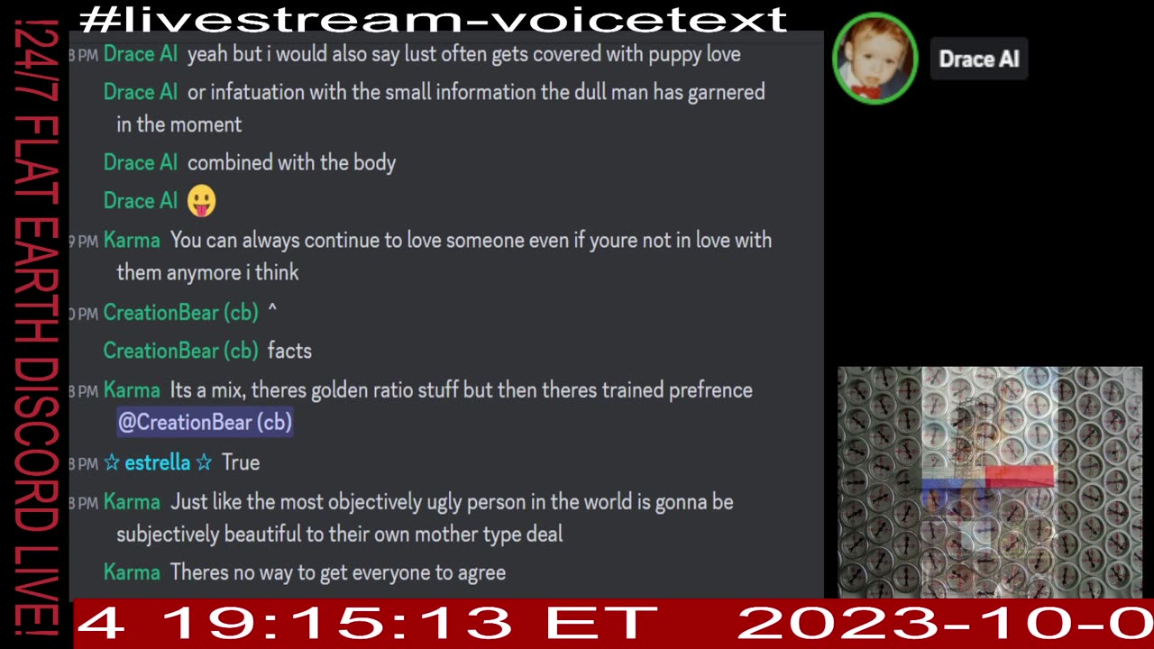 4/7 Flat Earth Discord !LIVE! - 3322 - https://discord.gg/flatearth