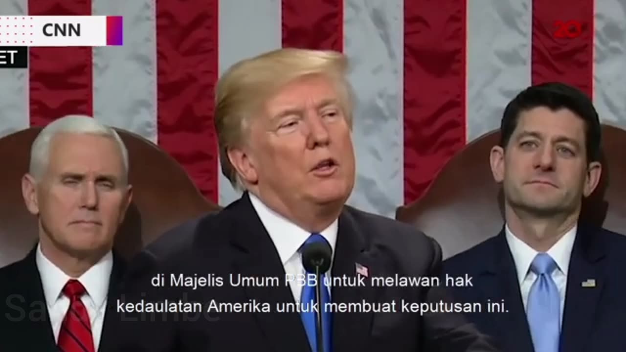 Akui Yerusalem Ibukota Israel, Puluhan Negara Lemah Coba Menentang Saya: Donald Trump