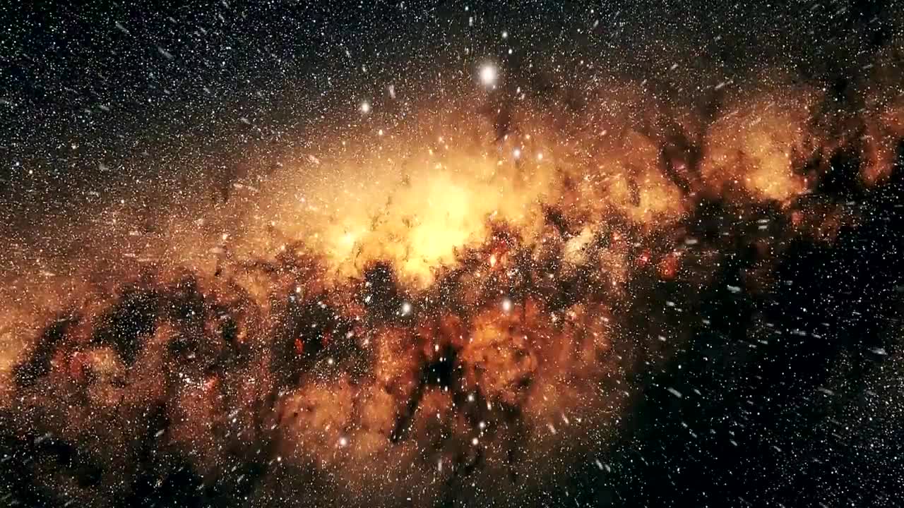 Relaxing Space Ambient Music [ 3D space visuals ] The Starry Sky 2 | Nimanty & Solarsoul