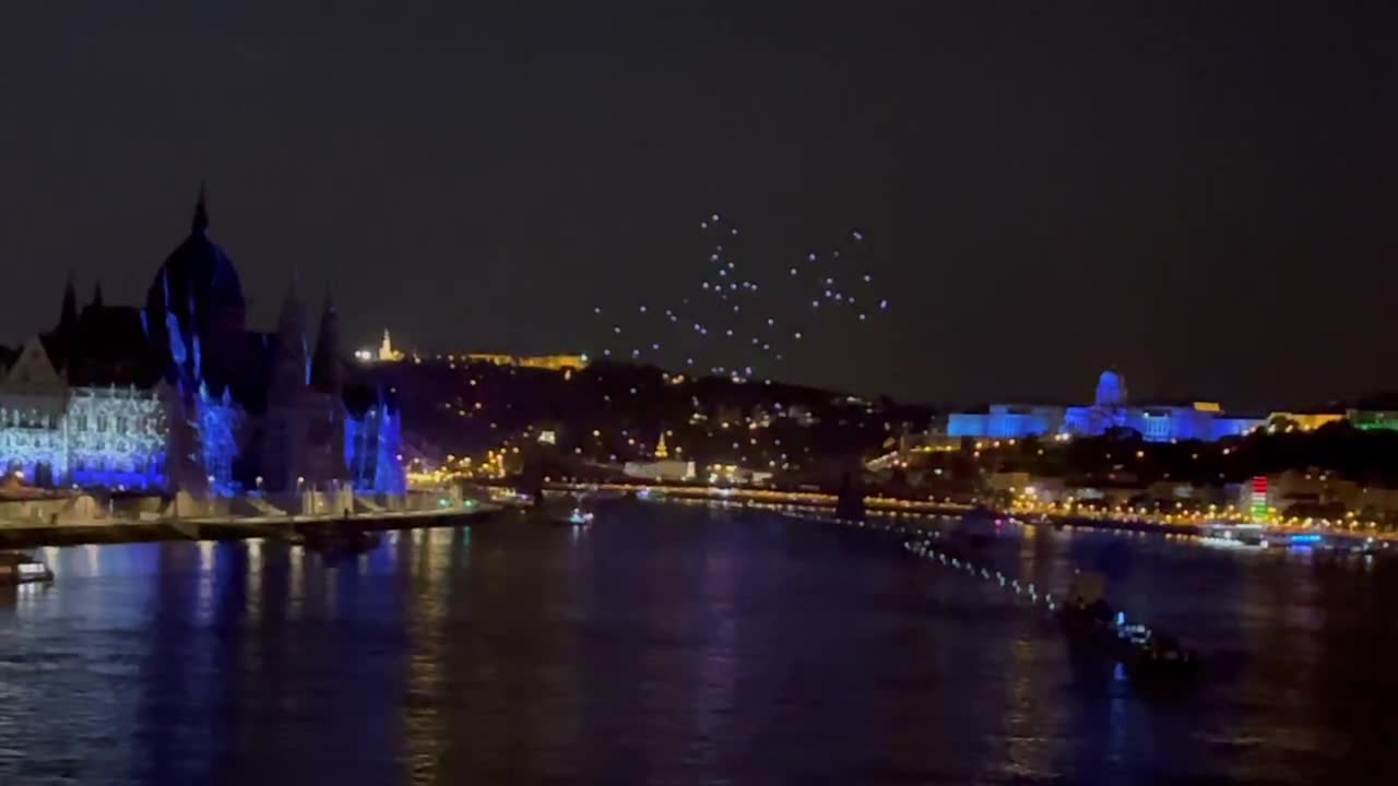 Budapest Hungary St. Stephen‘s Day Fireworks 20 August 2021 P1 of 7