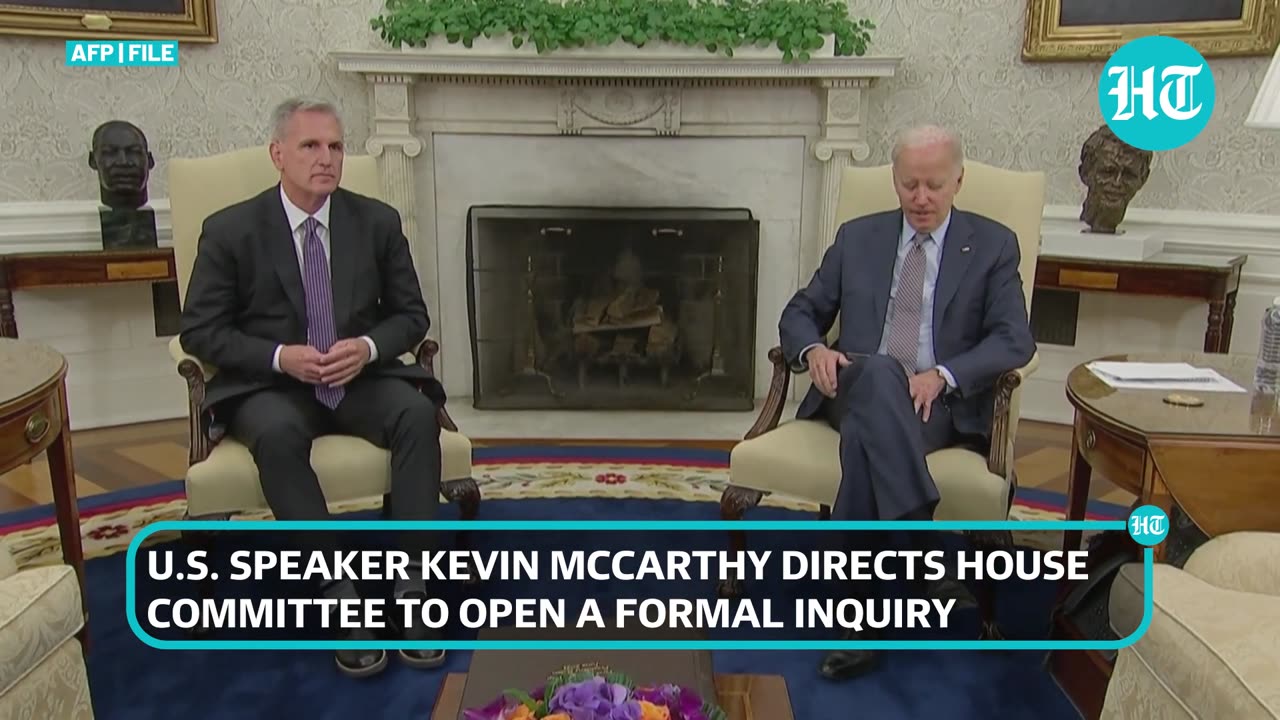 Biden To Be Impeached? White House Fumes At 'Extreme Politics' After U.S. Speaker's Inquiry Decision