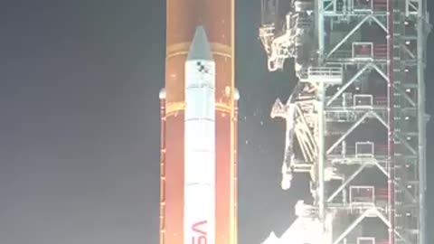 Nasa,s Artemis |rocket launch from launch pad 39B perimeter