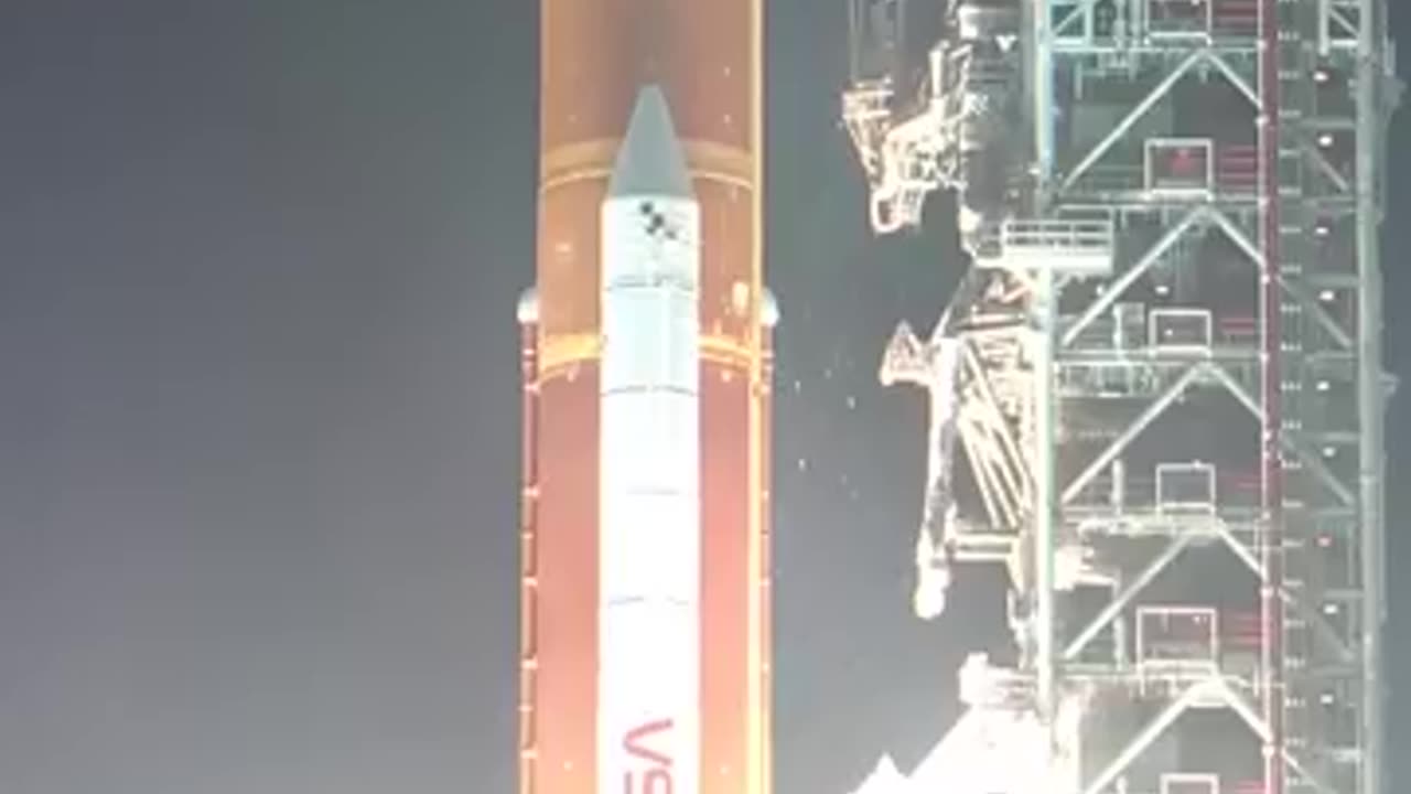 Nasa,s Artemis |rocket launch from launch pad 39B perimeter