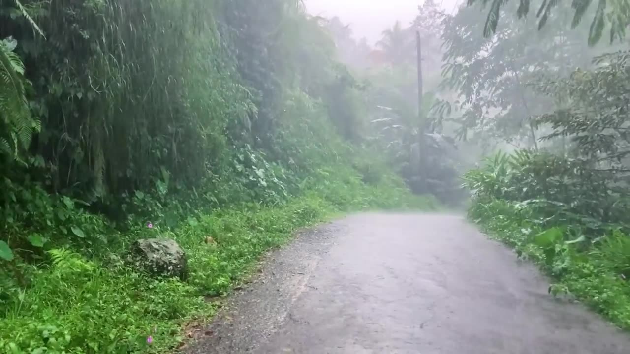 heavy rain in my village_Indonesia