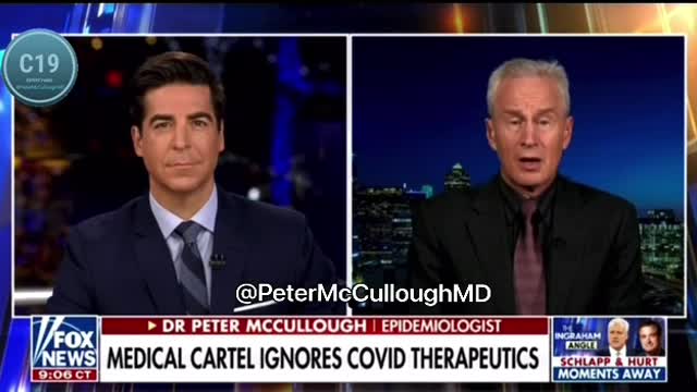 Interview of Dr. Peter McCullough on Fox News