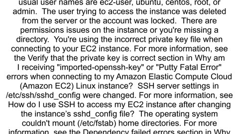 Connect to EC2 instance with PuTTY server refuses key