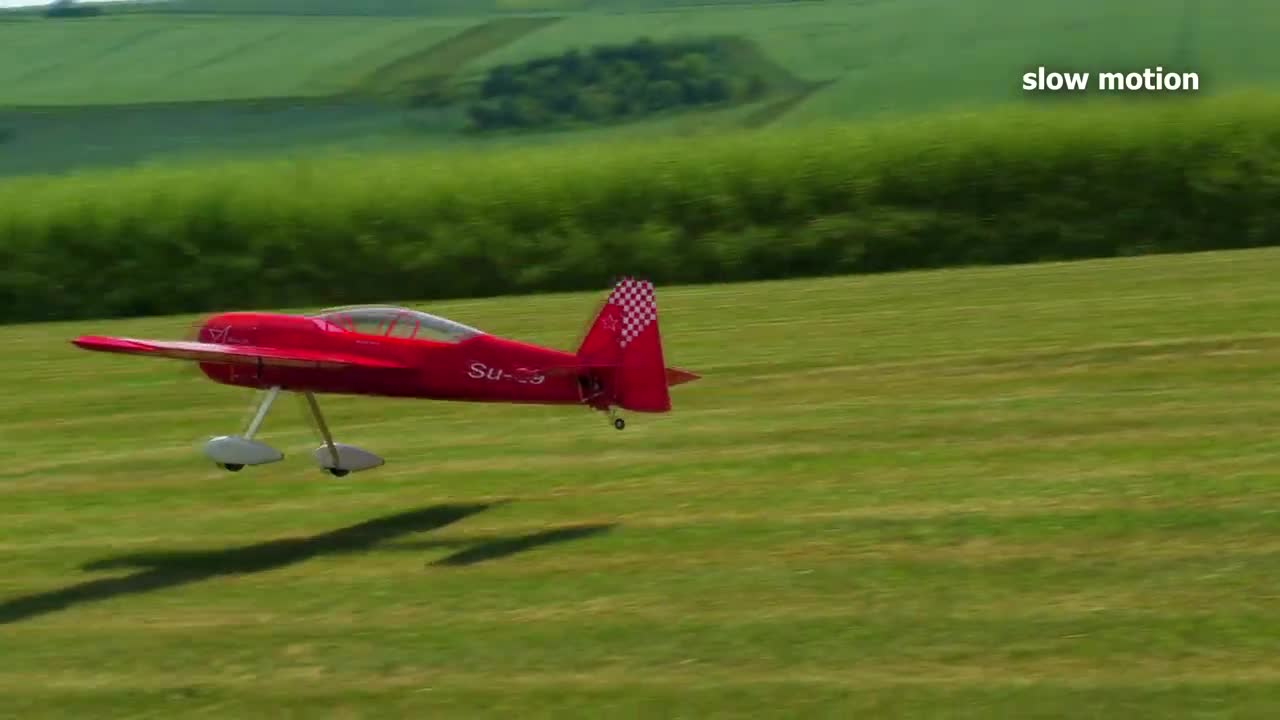 Sukhoi Su-29 _ aerobatic RC airplane _ 4K _ Halenkovice 2022