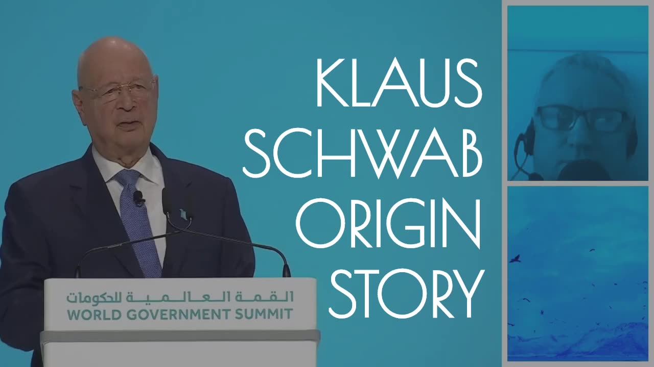 KLAUS SCHWAB ORIGIN STORY | comedy skit