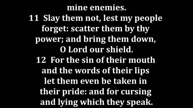 Psalms 59 King James version