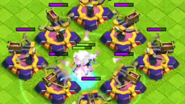 All Max Electro Titan (Level 3) VS Level 10 Max X-Bow 👉Clash of Clans 2022