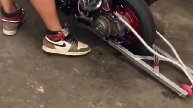 Car repairers design and make scooters and repair motorcycles.