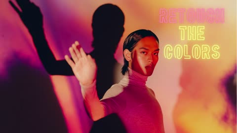 Retouch the colors