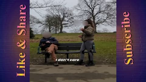 Lad in Park ruins TikToker filiming session asking for Privacy in public Space