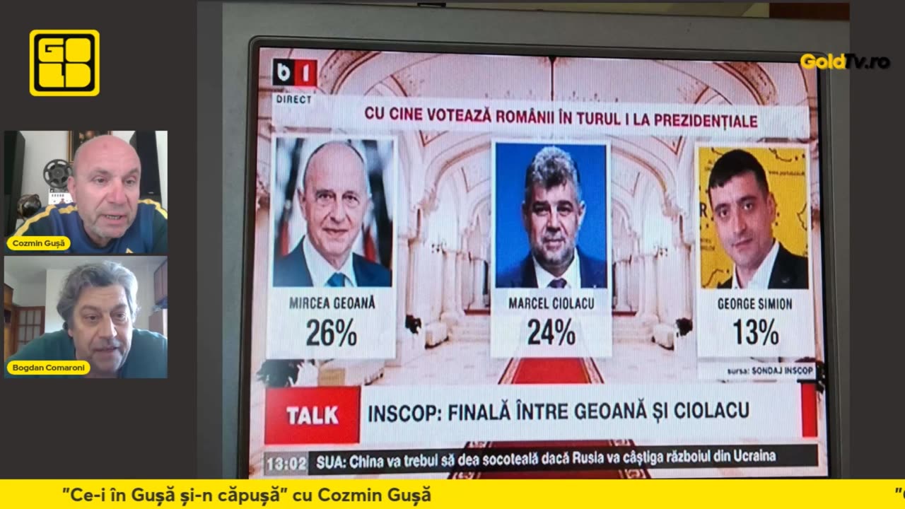 Comaroni: Operațiunea înlocuirii lui Simion cu Geoană la candidatură s-a declanșat!