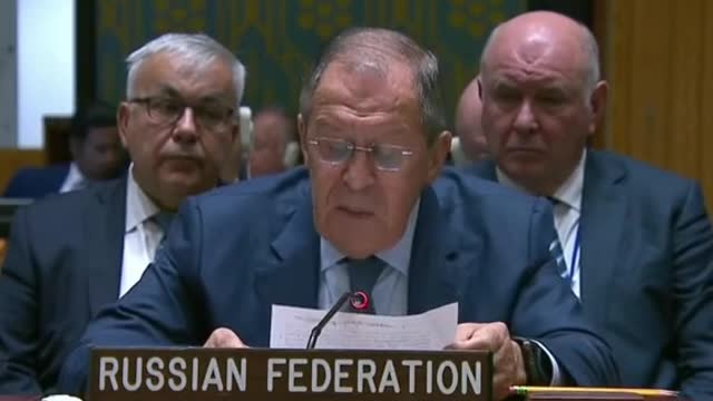 Lavrov at UN showdown anger over Ukraine war