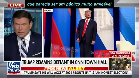 Bret Baier: Trump fez uma declaração chocante na sabatina da CNN