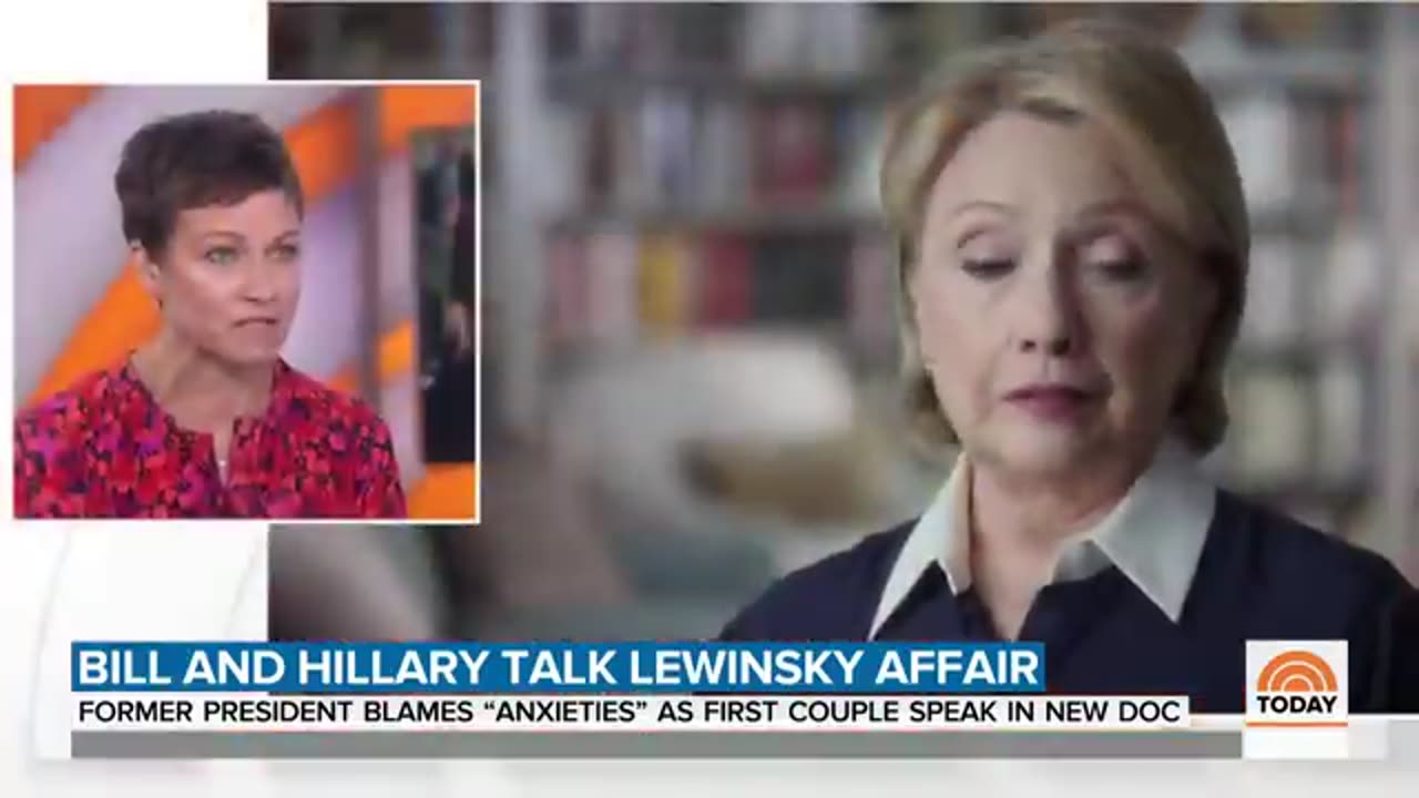 Bill and Hillary open about Monika Lewinsky