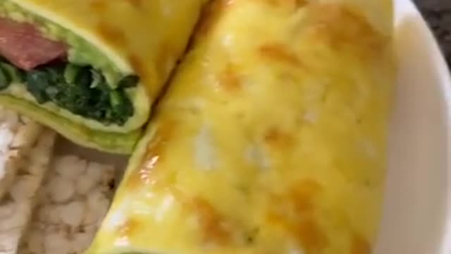 Low Carb Keto Recipes - Egg Wrap