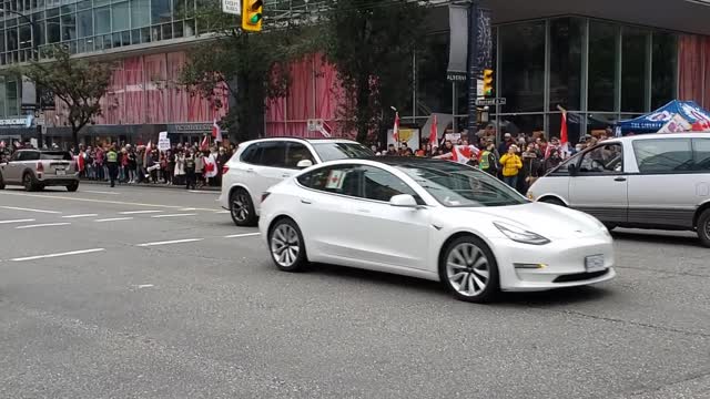 Freedom Convoy 2022 - Vancouver Feb 5, 2022