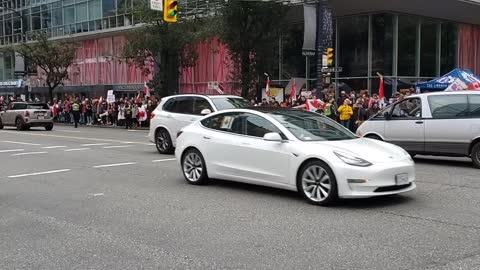 Freedom Convoy 2022 - Vancouver Feb 5, 2022