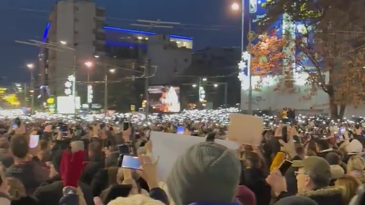 Silence that the regime of pro Putin Serbia’s president Vucic is increasingly afraid of