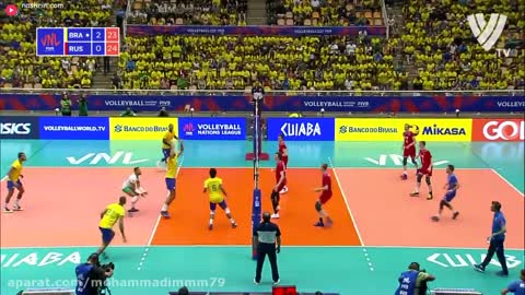 Amazing and spectacular volleyball skills in minutes