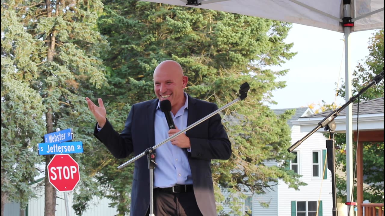 Election Denial Conference Cuba City Wi. Speaker Ivan Raiklin