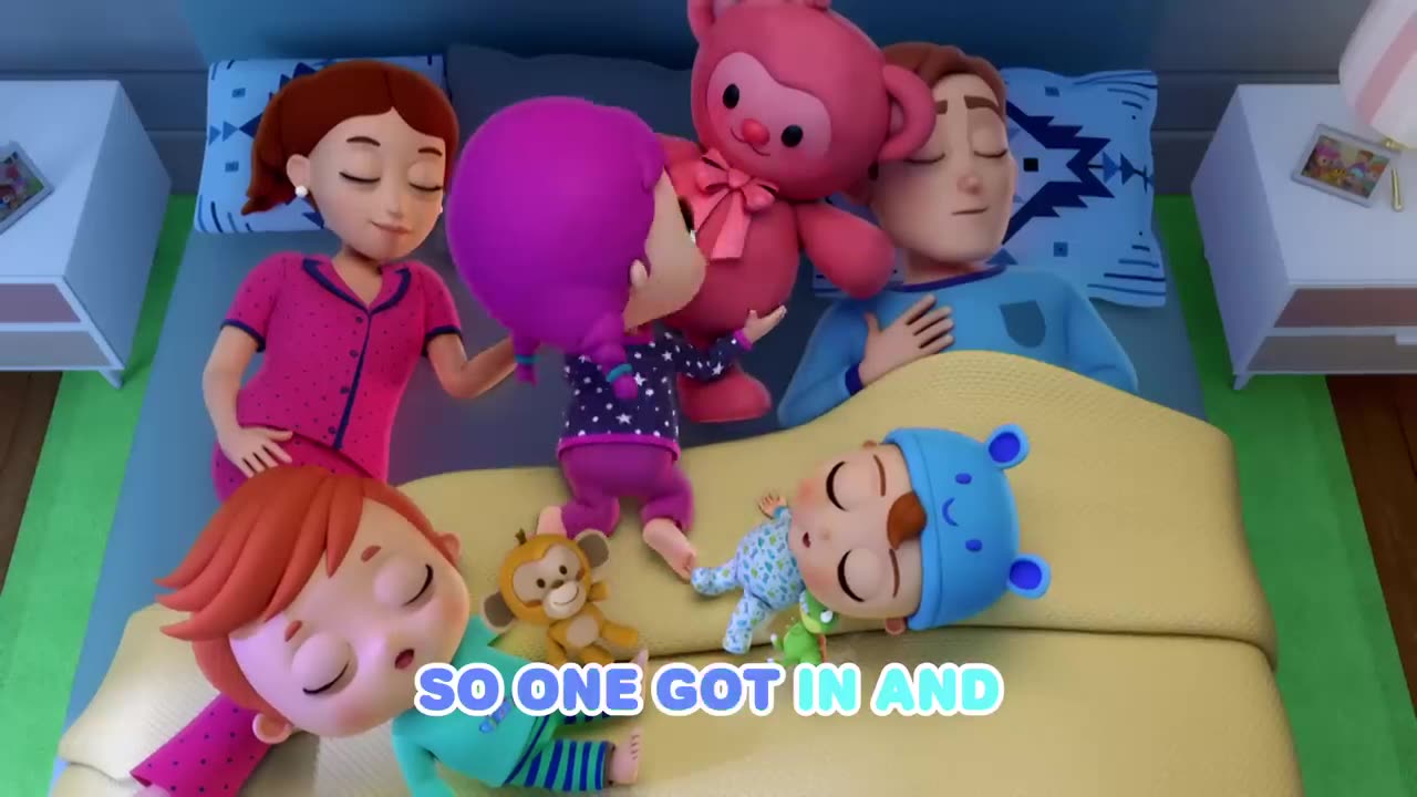 Ten in the Bed ( Family Edition ) | Little Angel Kids Songs & Nursery Rhymes