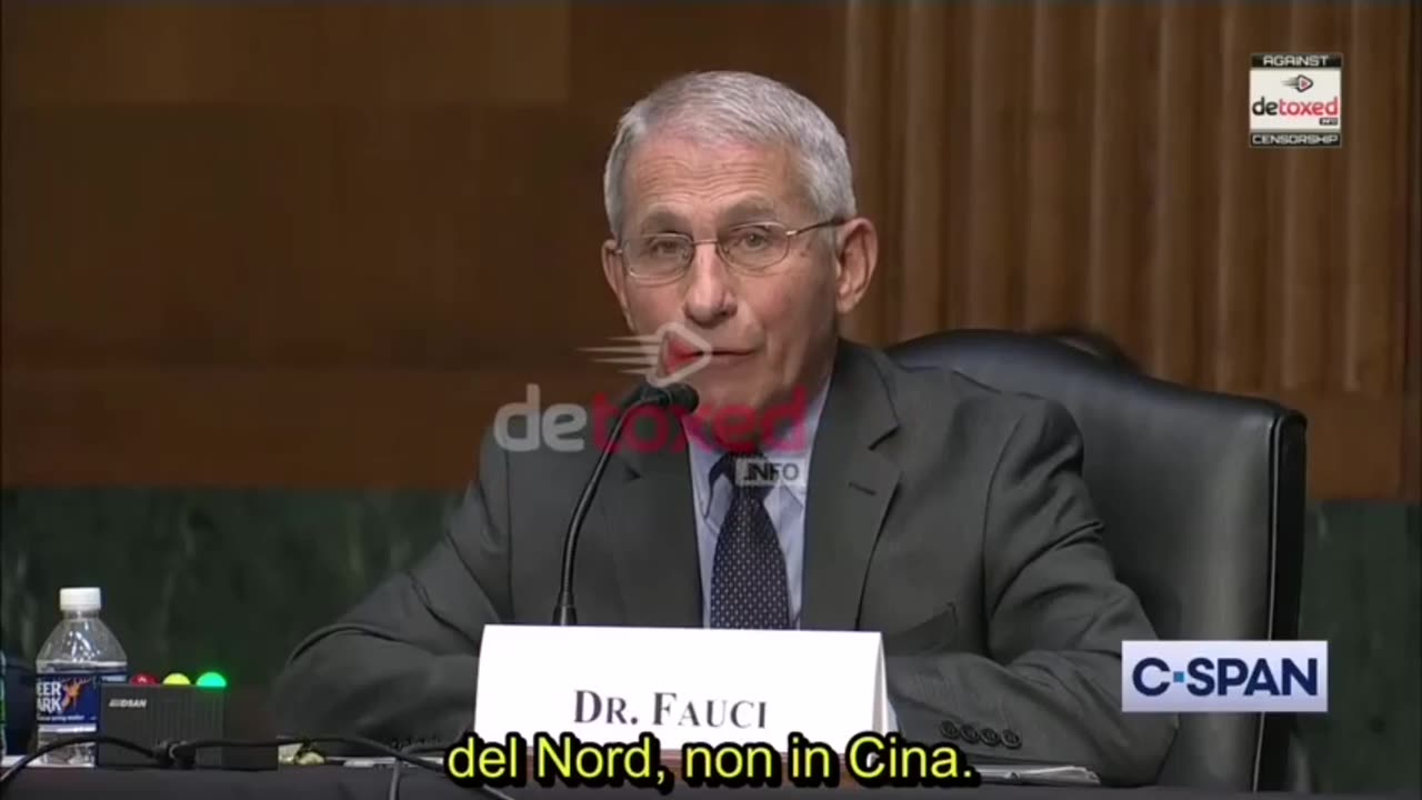 senatore rand paul arringa il dr fauci sul guadagno di funzione a wuhan