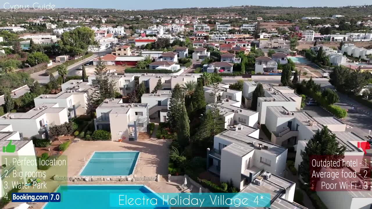 Electra Holiday Village Ayia Napa | Pros and Cons | Cyprus