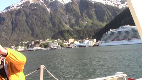 Henry and Dana going into Juneau