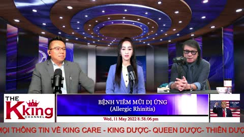 BỆNH VIÊM MŨI DỊ ỨNG (Allergic Rhinitis) - 05/11/2022 - The KING Channel