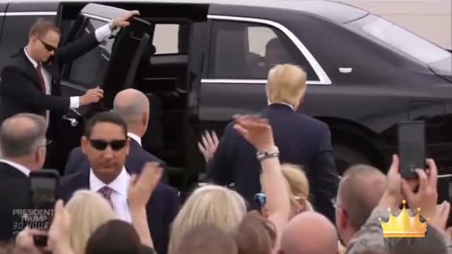 Trump Says"Final* Goodbye to his Supporters