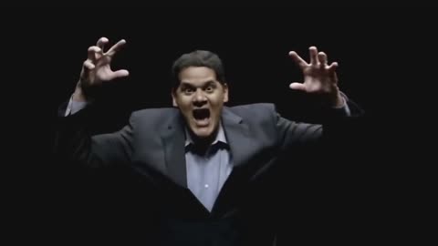 STANDING HERE, I REALIZE but it's REGGIE vs IWATA