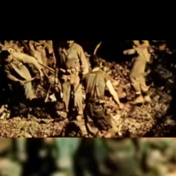 Lone Survivor of a Sherman - Gripping COLOURIZED Footage 🎖️🇺🇸🎥