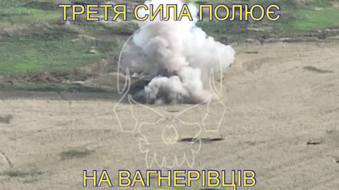 Russian Tank Smashed by Missile
