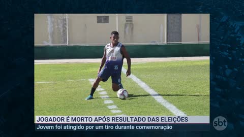 Jogador de futebol é baleado e morto durante comemoração das eleições | Primeiro Impacto (01/11/22)