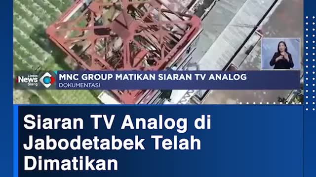 Analog TV broadcast released has been shut down