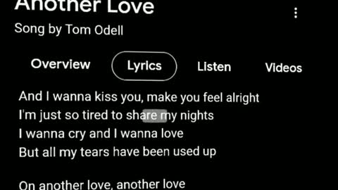 Another Love