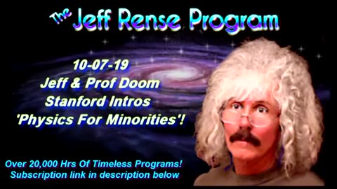 Jeff & Prof Doom - Stanford Intros 'Physics For Minorities'!