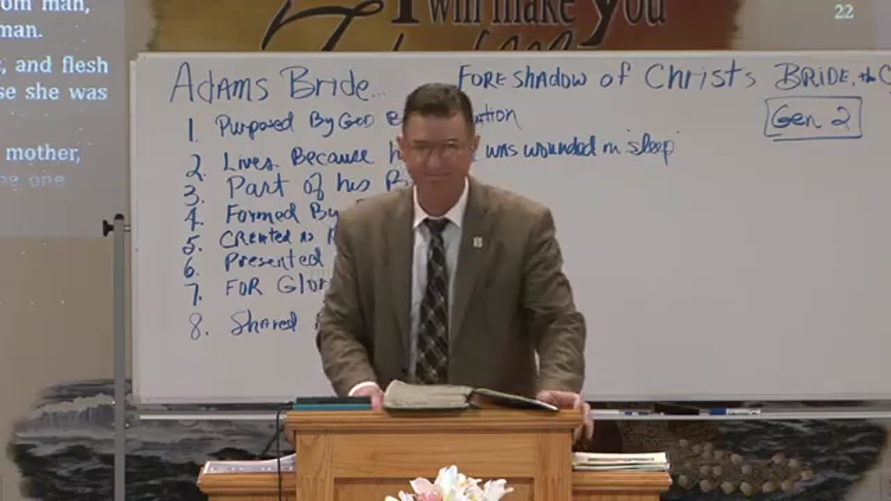 "Adam's Bride" -- Reg Kelly Bible Class (4/23/23)