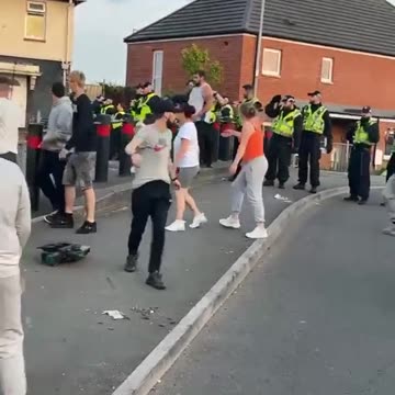 Uk Street fight