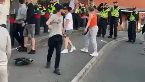 Uk Street fight