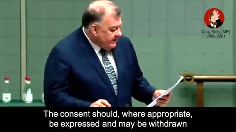 United Australia Party leader Craig Kelly - no medical apartheid