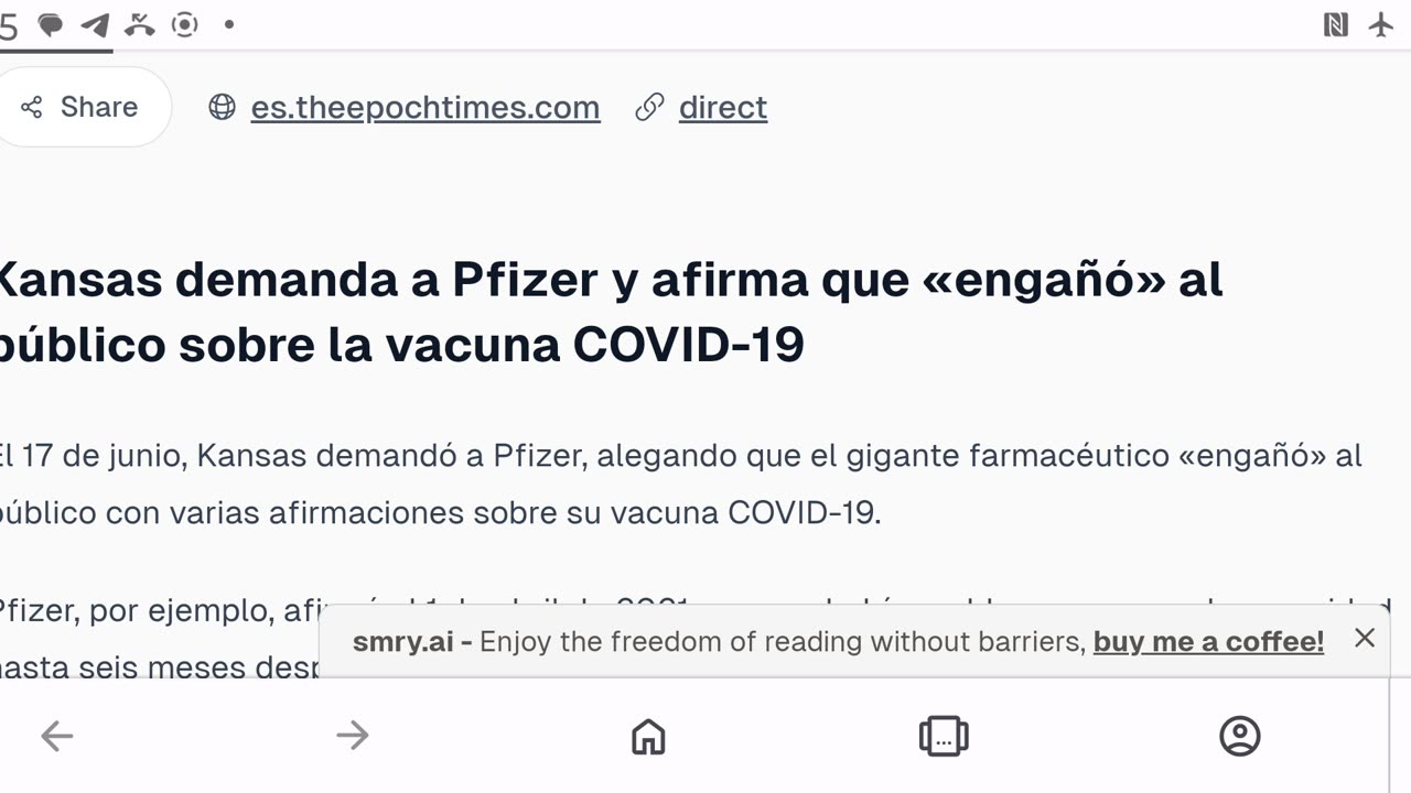 El fiscal general de Kansas demanda a Pfizer por mentir sobre seguridad vacuna COVID